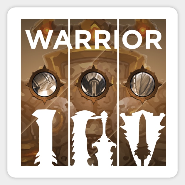 Warrior - Specialization & Artifact Weapon Sticker by Sentinel777